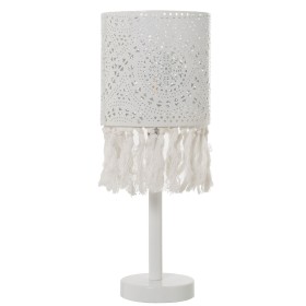 Lampada da tavolo Alexandra House Living Bianco Metallo 40 W 18 x 41 x 18 cm di Alexandra House Living, Lampade da tavolo e a...