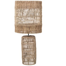 Lampada da tavolo Alexandra House Living Marrone Rattan Fibra naturale 40 W 25 x 210 x 60 cm di Alexandra House Living, Lampa...