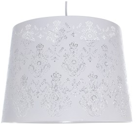 Lampadario Alexandra House Living Bianco Metallo 60 W 35 x 25 x 35 cm di Alexandra House Living, Plafoniere - Rif: D1624036, ...