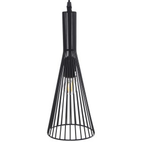 Candeeiro de teto Alexandra House Living Preto Metal 60 W 14 x 37 x 16 cm de Alexandra House Living, Iluminação de teto inter...