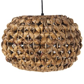 Candeeiro de teto Alexandra House Living Castanho Rotim Fibra natural 60 W 37 x 24 x 37 cm de Alexandra House Living, Ilumina...