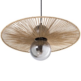 Ceiling Light Alexandra House Living Brown Rattan Natural Fibre 45 x 20 x 45 cm by Alexandra House Living, Ceiling Lights - R...