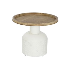 Table Crème Naturel 91,5 x 91,5 x 77 cm | Tienda24 Tienda24.eu