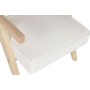 Butaca DKD Home Decor Blanco Poliéster Madera 64 x 66 x 79 cm | Tienda24 Tienda24.eu