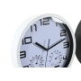 Reloj de Pared DKD Home Decor 25,5 x 4 x 25,5 cm Negro Blanco Poliestireno (2 Unidades) | Tienda24 Tienda24.eu