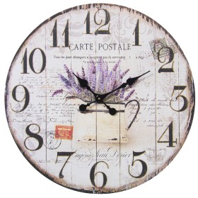 Orologio da Parete Alexandra House Living Marrone Legno 60 x 4 x 60 cm di Alexandra House Living, Orologi da parete - Rif: D1...