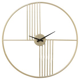 Orologio da Parete Alexandra House Living Dorato Metallo 60 x 50 cm di Alexandra House Living, Orologi da parete - Rif: D1625...