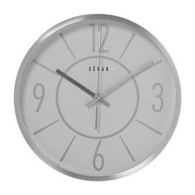 Horloge Murale Alexandra House Living Gris Argenté Aluminium 30 x 4 x 30 cm de Alexandra House Living, Pendules murales - Réf...