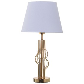 Lâmpada de mesa Alexandra House Living Multicolor Dourado Metal 40 W 30 x 57 x 30 cm de Alexandra House Living, Candeeiros de...