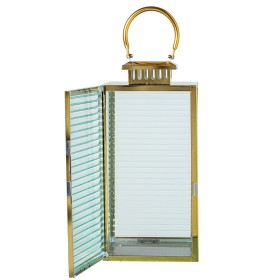 Farol Home ESPRIT Dorado Metal Cristal 34 x 20 x 46 cm | Tienda24 - Global Online Shop Tienda24.eu