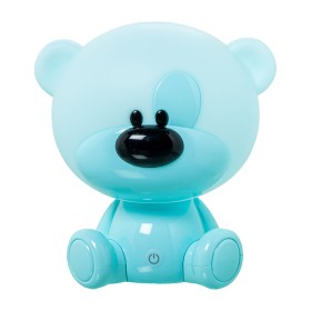 Desk lamp Alexandra House Living Blue Plastic 20 x 24 x 20 cm Bear by Alexandra House Living, Bedside and Table Lamps - Ref: ...