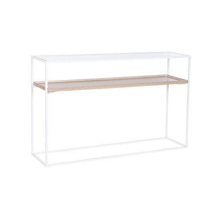 Console Home ESPRIT White Metal Crystal 120 x 30 x 75 cm | Tienda24 Tienda24.eu