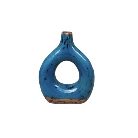 Decorative Figure Romimex Blue 20 x 26 x 10 cm by Romimex, Ornaments - Ref: D1628728, Price: 60,54 €, Discount: %