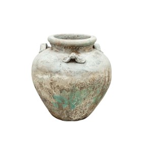 Buy Vase Romimex Grey Turquoise Terracotta 40 x