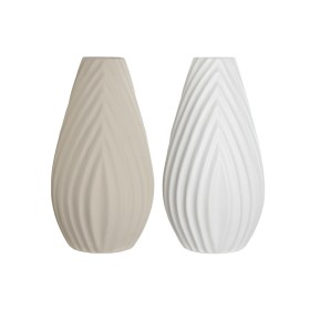 Vase 3D Visage Argenté Polyrésine 12 x 24,5 x 16 cm (4 Unités) | Tienda24 Tienda24.eu