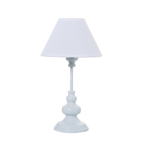 Lâmpada de mesa Alexandra House Living Branco Metal 40 W 20 x 33 x 20 cm de Alexandra House Living, Candeeiros de mesa e de c...