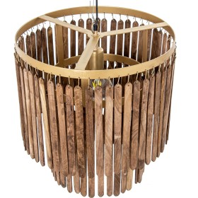 Table d'appoint Romimex Naturel Rotin 70 x 55 x 70 cm | Tienda24 Tienda24.eu