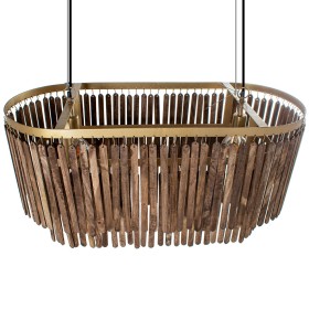 Suspension Alexandra House Living Marron Métal de Alexandra House Living, Plafonniers - Réf : D1629369, Prix : 244,11 €, Remi...