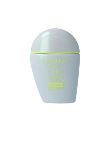 Make-up mit Feuchtigkeitseffekt Sun Care Sports Shiseido SPF50+ (12 g) | Tienda24 Tienda24.eu