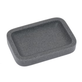 Soap dish Alexandra House Living Grey Acrylic 13 x 2 x 9 cm by Alexandra House Living, Stands and dispensers - Ref: D1629568,...