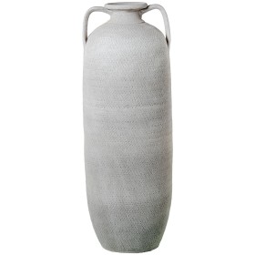 Vase Weiß Terrakotta 26 x 28 x 48 cm | Tienda24 - Global Online Shop Tienda24.eu