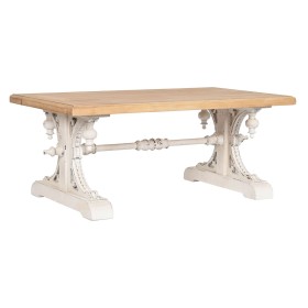 Centre Table Alexandra House Living Grey Mango wood 76 x 45 x 76 cm | Tienda24 Tienda24.eu