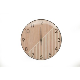 Horloge Murale Romimex Beige Plastique Bois 30 x 30 x 2 cm de Romimex, Pendules murales - Réf : D1633504, Prix : 9,05 €, Remi...