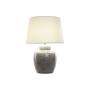 Desk lamp Home ESPRIT White Beige Ceramic 50 W 220 V 43,5 x 43,5 x 61 cm | Tienda24 Tienda24.eu