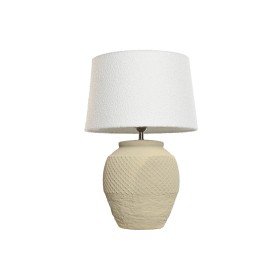 Desk lamp Versa Adam Grey Ceramic Textile (13 x 29 x 10,5 cm) | Tienda24 Tienda24.eu