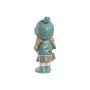 Figurine Décorative Home ESPRIT Rose Turquoise Doré 8 x 10 x 20 cm (2 Unités) | Tienda24 Tienda24.eu