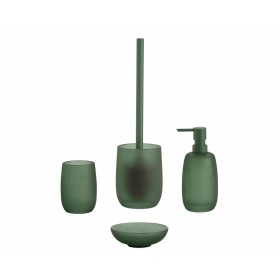 Set de Baño Negro Verde Polipropileno (12 Unidades) | Tienda24 Tienda24.eu