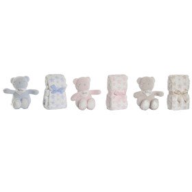 Gift Set for Babies Home ESPRIT Blue Beige Pink Polyester (3 Units) | Tienda24 Tienda24.eu