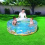 Bestway Piscine Gonflable 3 Anneaux Transparent Tropical 150x53 cm +6 Ans Jardin 51045 de Bestway, Piscines et Bassins pour e...