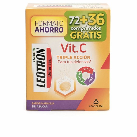 Complemento Alimenticio Leotron Vitamina C 108 Unidades de Leotron, Combinación de multivitaminas y minerales - Ref: M0113460...