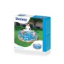 Bestway Piscina Insuflável 3 Aros Transparente Tropical 150x53 cm +6 Anos Jardim 51045 de Bestway, Piscinas para crianças - R...