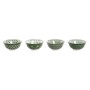 Set of bowls Home ESPRIT White Green Porcelain Shabby Chic 15 x 15 x 7 cm | Tienda24 Tienda24.eu