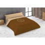 Parure de couette Hosteline LOGO Beige Lit ½ persones 220 x 230 cm 3 Pièces | Tienda24 - Global Online Shop Tienda24.eu