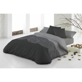 Duvet cover set Hosteline ONENAL Grey Single 2 Pieces by Hosteline, Quilts and quilt covers - Ref: D2100431, Price: 14,52 €, ...