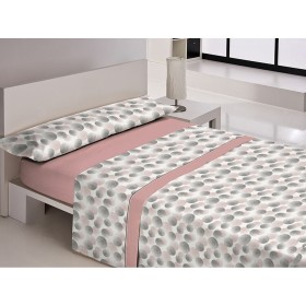 Top sheet Happy Home LISOS COTTON White King size | Tienda24 - Global Online Shop Tienda24.eu