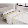 Jeu de draps Libela PIRINE SAONA Beige Lit ½ persones | Tienda24 - Global Online Shop Tienda24.eu