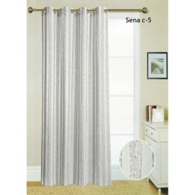 Cortina Hosteline SENA Cinzento 140 x 260 cm de Hosteline, Cortinas - Ref: D2102896, Preço: 13,44 €, Desconto: %