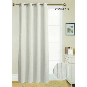 Vorhang Hosteline VISTULA Grau 140 x 260 cm von Hosteline, Vorhänge - Ref: D2102897, Preis: 14,64 €, Rabatt: %