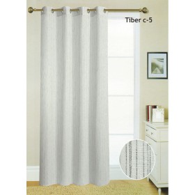 Rideau Hosteline TIBER Gris 140 x 260 cm de Hosteline, Rideaux et draperies - Réf : D2102900, Prix : 14,64 €, Remise : %