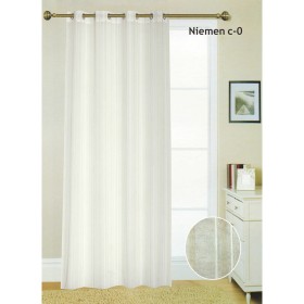 Cortina Hosteline NIEMEN Blanco Cálido 140 x 260 cm de Hosteline, Cortinas - Ref: D2102906, Precio: 13,44 €, Descuento: %