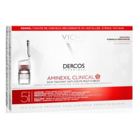 Anti-Hair Loss Treatment Dercos Vichy 12585750 (21 x 6 ml) by Vichy, Scalp and hair care - Ref: M0108442, Price: 74,40 €, Dis...