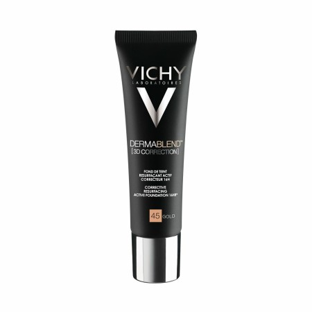 Base de Maquillaje Fluida Vichy Dermablend 3D Make-Up 45-gold Spf 15 30 ml (30 ml) | Tienda24 - Global Online Shop Tienda24.eu