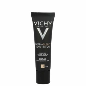 Base de Maquilhagem Vichy Dermablend 3D Nº 15 Opal 30 ml Spf 15 Alisante de Vichy, Bases - Ref: M0110779, Preço: 30,95 €, Des...