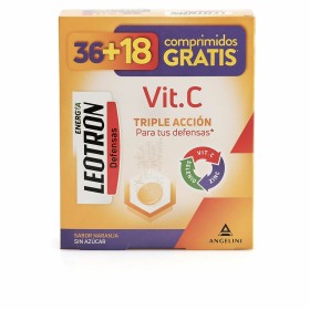 Vitamina C Leotron Arancio Vitamina C 54 Unità di Leotron, Multivitamine e minerali - Rif: M0118518, Prezzo: 16,57 €, Sconto: %