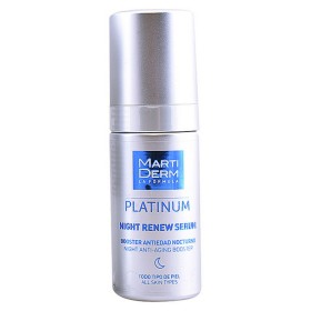 Night-time Anti-ageing Serum Martiderm Platinum Night Renew 30 ml by Martiderm, Serums - Ref: M0121243, Price: 40,44 €, Disco...