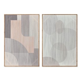 Painting DKD Home Decor 75,5 x 3,7 x 100 cm Abstract Modern (2 Units) | Tienda24 Tienda24.eu